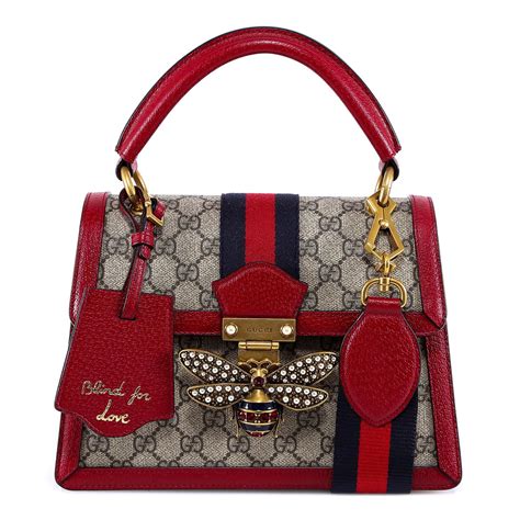 gucci handbag bee|gucci queen margaret bee bag.